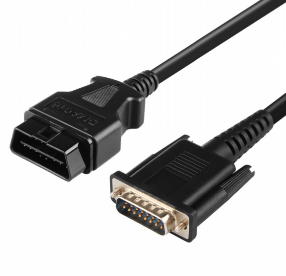 OBD II Cable 16Pin Diagnostic Cable for Autel MaxiDiag MD801 - Click Image to Close